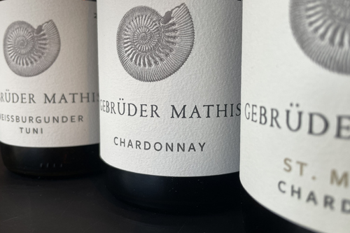 Weissburgunder og Chardonnay fra vinhuset Gebr�der Mathis i Baden