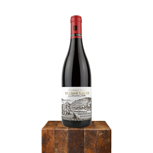 2017 Sp�tburgunder Bischoffsberg GG, Steintal, Franken, Tyskland